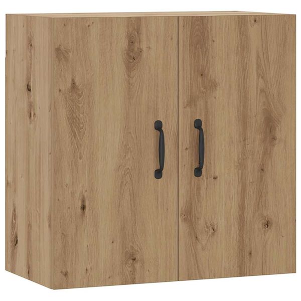 vidaXL Wall Cabinet Artisan Oak 60x31x60 cm Engineered Wood