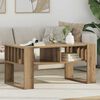 vidaXL Coffee Table Artisan Oak 92 x 49.5 x 45 cm Engineered Wood