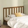 vidaXL Bed Headboard Honey Brown 141x4x100 cm Solid Wood Pine
