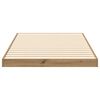 vidaXL Floor Bed Frame Artisan Oak 75 x 190 cm Engineered Wood