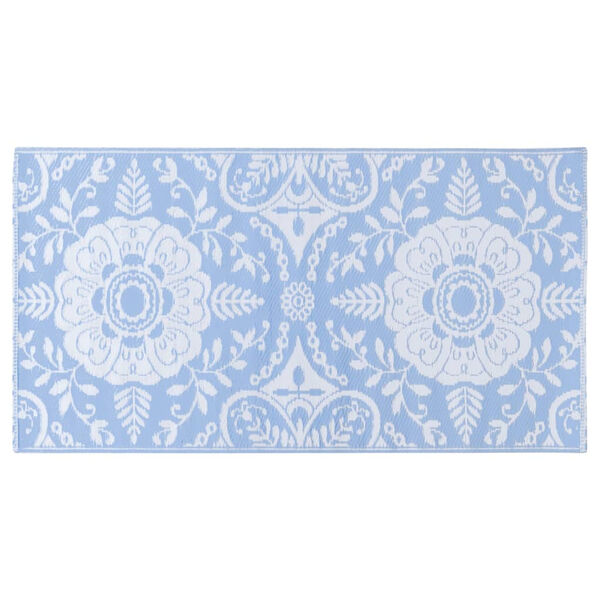 vidaXL Outdoor Carpet ARAKIL Baby Blue 80x150 cm PP