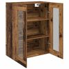 vidaXL Wall Mounted Cabinet Old Wood 69.5 x 34 x 90 cm