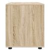vidaXL Storage Cabinet Sonoma Oak 80 x 48 x 57 cm Engineered Wood