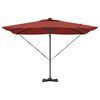 vidaXL Parasol Terracotta 286 x 285 x 270 cm Aluminium