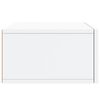vidaXL Wall-mounted Bedside Cabinet White 35x35x20 cm