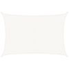 vidaXL Sunshade Sail 160 g/m&sup2; White 3x4.5 m HDPE