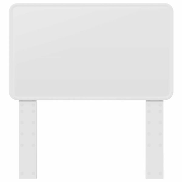 vidaXL Headboard with Headboard White 75 cm Engineered wood