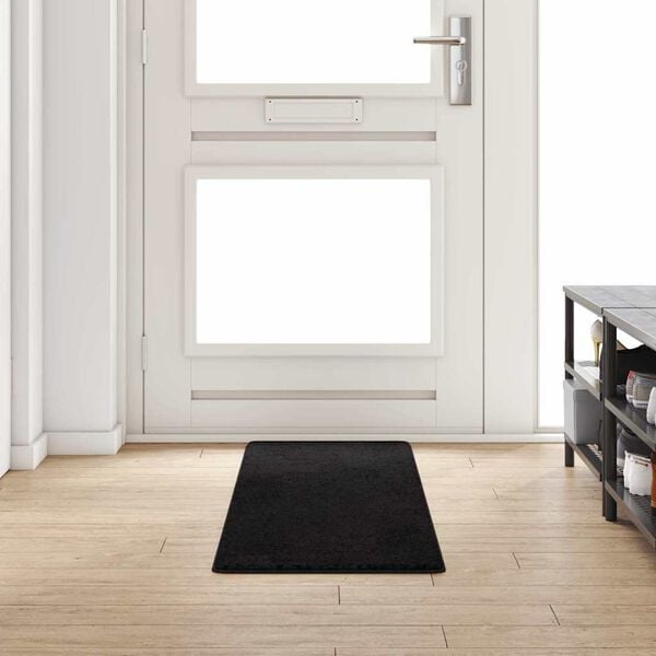 vidaXL Carpet Runner Black 50 x 200 cm 100% Polypropylene Tuft