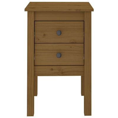 vidaXL Bedside Cabinets 2 pcs Honey Brown 40x35x61.5cm Solid Wood Pine