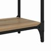 vidaXL Console Table Artisan Oak 100 x 29 x 75 cm Engineered Wood
