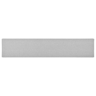 vidaXL Carpet Runner Light Grey 50x250 cm