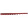 vidaXL Awning Valance Replacement Burgundy Stripe 330x20 cm
