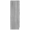 vidaXL Shoe Cabinet Grey Sonoma 55x35x108 cm Engineered Wood