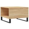vidaXL Coffee Table Sonoma Oak 55x55x36.5 cm Engineered Wood