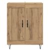 vidaXL Sideboard Artisan Oak 69.5 x 34 x 90 cm