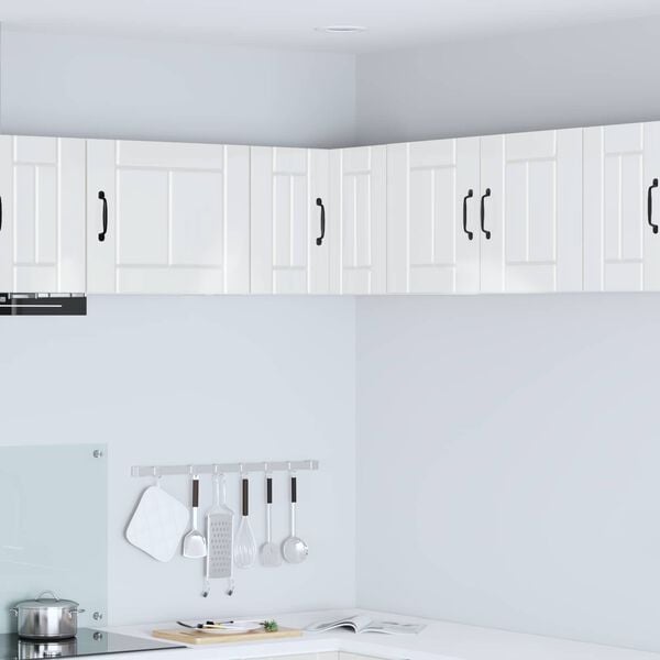 vidaXL Kitchen Cabinet High Gloss White 57 x 57 x 40 cm