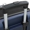 vidaXL Suitcase Folding Dark blue 34 x 23 x 55.5 cm ABS Plastic