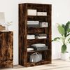 vidaXL Wardrobe Smoked Oak 100x50x200 cm Engineered Wood