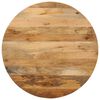 vidaXL Table Top &Oslash; 70x2.5 cm Round Solid Wood Mango