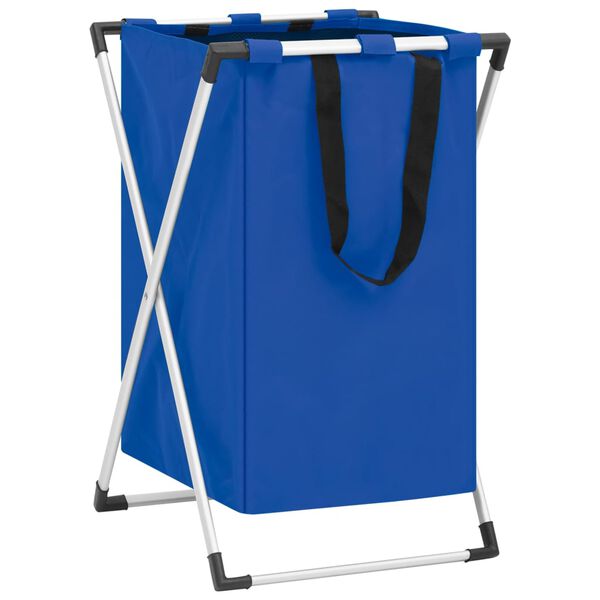vidaXL Laundry Sorter Blue