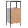 vidaXL Bedside Cabinet Grey Sonoma 41x31x80 cm Engineered Wood