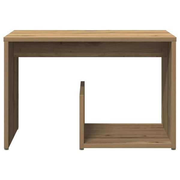 vidaXL Side Table Artisan Oak 59x36x38 cm Engineered Wood