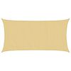 vidaXL Sun Shade Sail Sand 5x2.5 m 100% Polyester Oxford