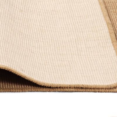 vidaXL Area Rug Jute with Latex Backing 70x130 cm Natural
