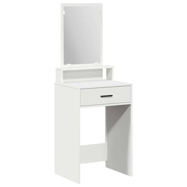 vidaXL Dressing Table White 50 x 41 x 140 cm Engineered Wood
