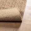vidaXL Rug ZIZUR 80x150 cm Jute Look Indoor and Outdoor