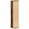 vidaXL CD Cabinet Old Wood 21x20x88 cm Engineered Wood