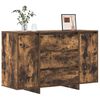 vidaXL Sideboard Smoked Oak 120 x 41 x 75 cm Engineered Wood