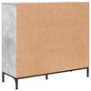 vidaXL Sideboard Concrete Grey 89.5 x 33 x 82 cm Engineered Wood