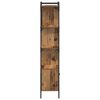 vidaXL Bookcase Old Wood 44.5 x 30 x 154.5 cm Engineered Wood