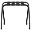 vidaXL Luggage Rack Black 56x40x49 cm
