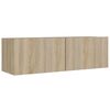 vidaXL 8 Piece TV Cabinet Set Sonoma Oak Engineered Wood