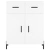 vidaXL Highboard White 69.5x34x180 cm Engineered Wood