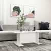 vidaXL Coffee Table White 103.5x60x40 cm Engineered Wood