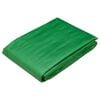 vidaXL Tarpaulin with Eyelets Green 2 x 6 m 260 gsm PE