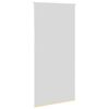 vidaXL Roller Blind Blackout Beige 110x230 cm Fabric Width 105.7 cm Polyester