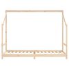 vidaXL Kids Bed Frame 90x200 cm Solid Wood Pine