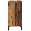 vidaXL Bedside Cabinet Old Wood 45 x 35 x 44 cm Engineered Wood