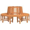 vidaXL Round Tree Bench &Oslash;208 cm Solid Wood Eucalyptus