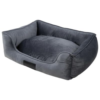 DISTRICT70 Pet Bed VELURO Grey S