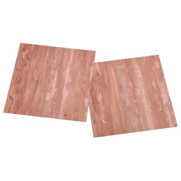 vidaXL Self-adhesive Flooring Planks 55 pcs PVC 5.11 m² Red