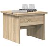 vidaXL Coffee Table Sonoma Oak 55 x 54.5 x 45 cm Engineered wood