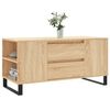 vidaXL Coffee Table Sonoma Oak 102x44.5x50 cm Engineered Wood