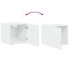 vidaXL Wall Cabinet White 40x42.5x40 cm Engineered Wood