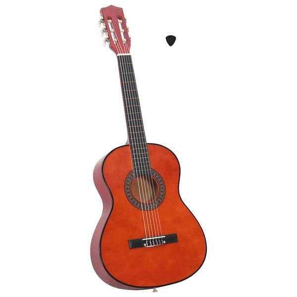 vidaXL Classical Guitar for Beginner and Kid 3/4 36" Basswood