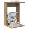 vidaXL Side Table Artisan Oak 40 x 38 x 62.5 cm Engineered Wood